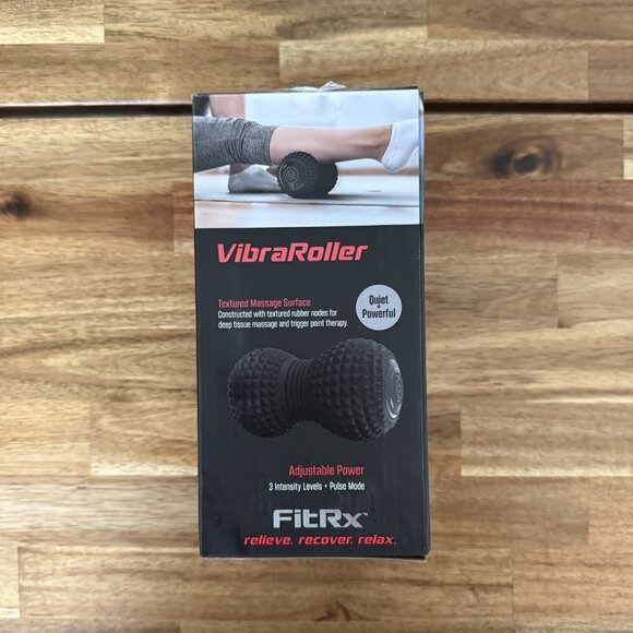 FitRx VibraRoller, Vibrating Massage Roller, Quiet & Powerful, 3 levels Pulse - Picture 10 of 11